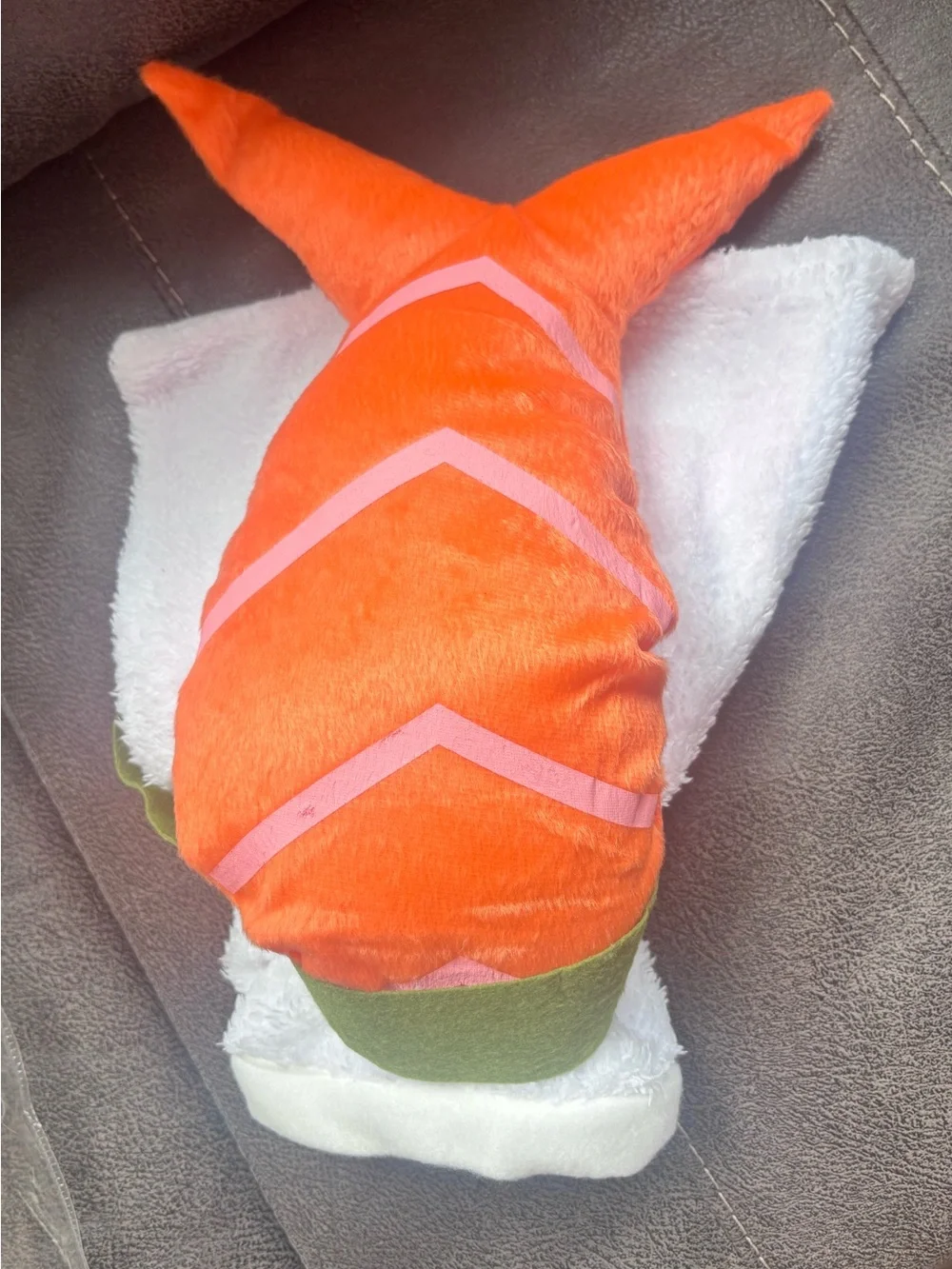 Dog Orange Plush Sushi/Fish Halloween Costume